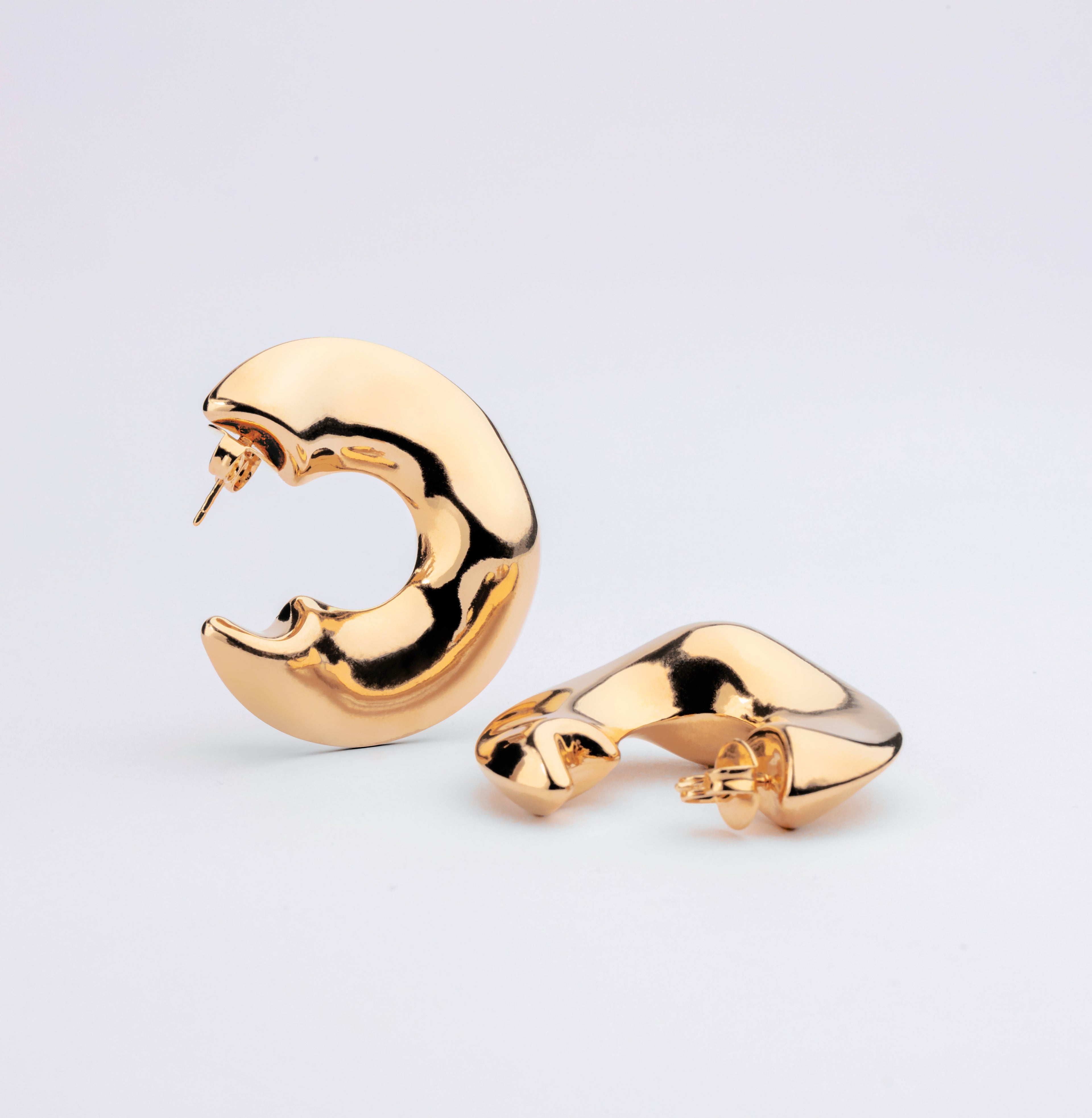 Ana Gold Hoops
