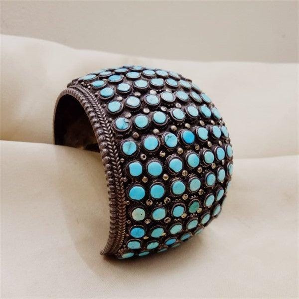Broad Turquoise Handcuff