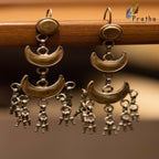 Antique Crescent Moon Earrings