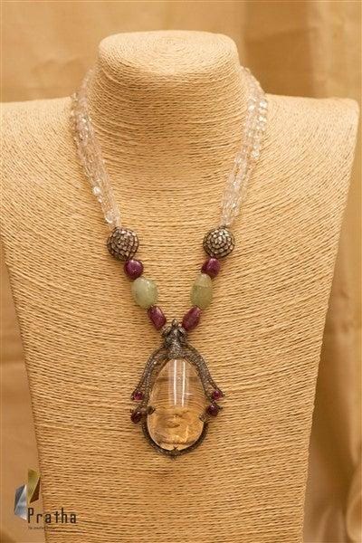 Crystal -Victorian Neckpiece