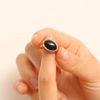Black onyx ring