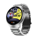 Bluetooth Smartwatch Men HD Sports Fitness (Silver)