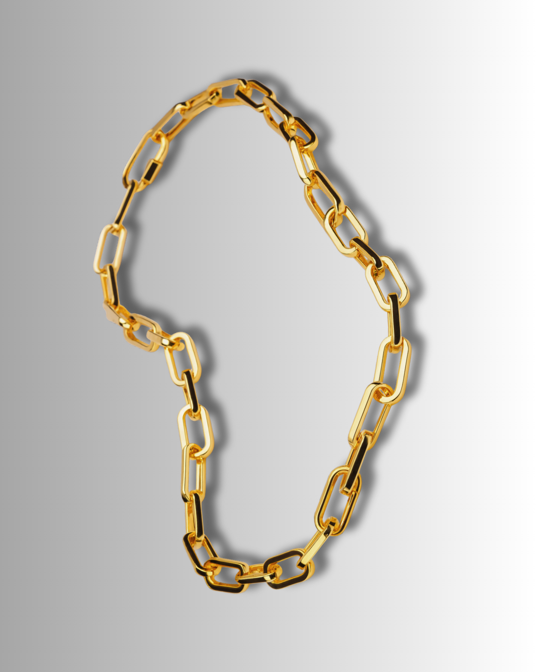 Antonia Gold Link Necklace