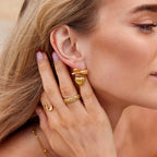 Mary Bow Heart Drop Earrings..-3