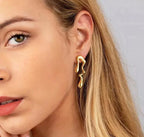 Bold Waterdrop Statement Earring
